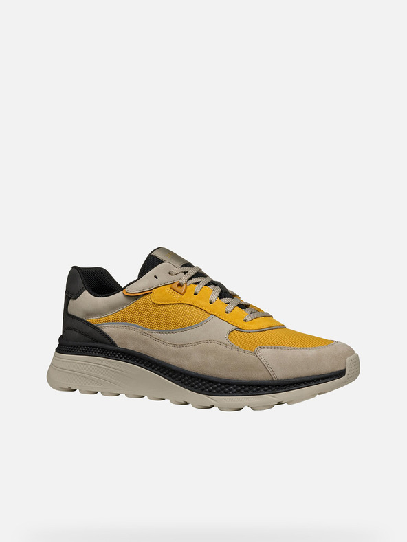 Geox Žluté pánské tenisky Geox Spherica Actif X1