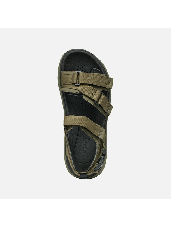 Geox Khaki pánské sandály Geox Spherica Actif X S
