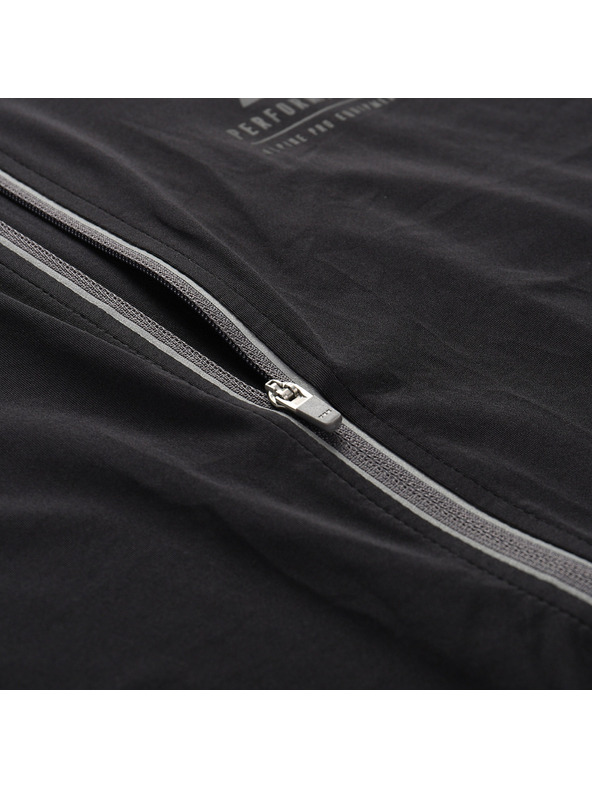 ALPINE PRO Pánský rychleschnoucí cyklistický dres ALPINE PRO SAGEN 2 black