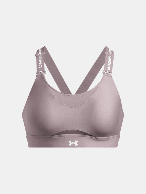 Under Armour Dámská podprsenka Under Armour UA Infinity High 2.0 Bra-GRY