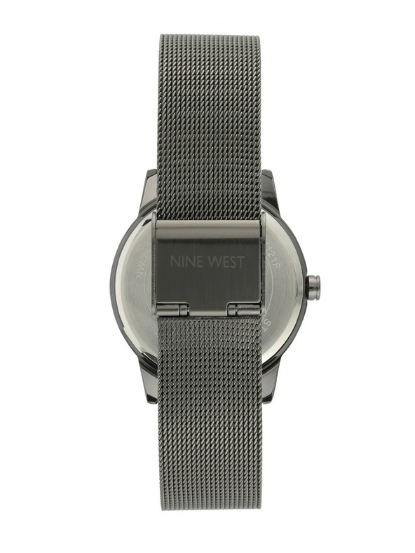 Nine West	 Dámské stříbrné hodinky Nine West NW/2429FLGY