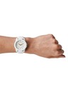 Armani Exchange Armani Exchange dámská dárková sada hodinek Lady Banks a řemínku na zavazadla AX7126