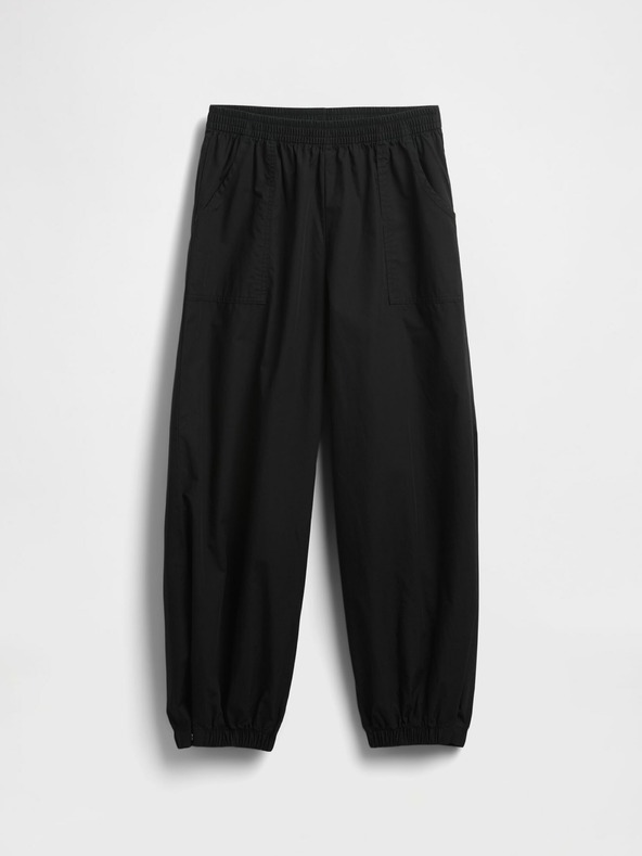 GAP Dětské popelínové kalhoty Baggy Joggers GAP