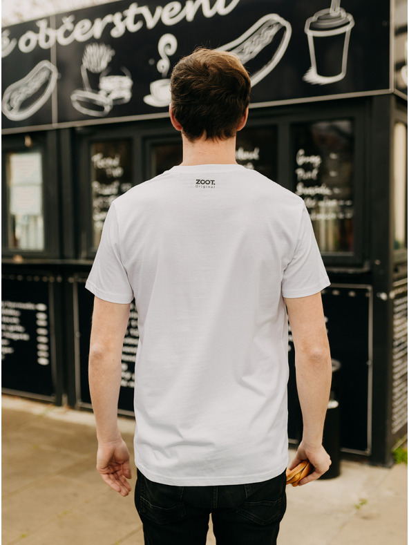 ZOOT.Original Bílé pánské tričko ZOOT Original Smažák