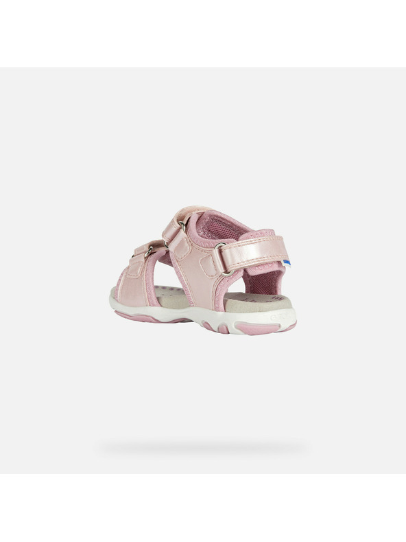 Geox Růžové dívčí sandály Geox Flaffee