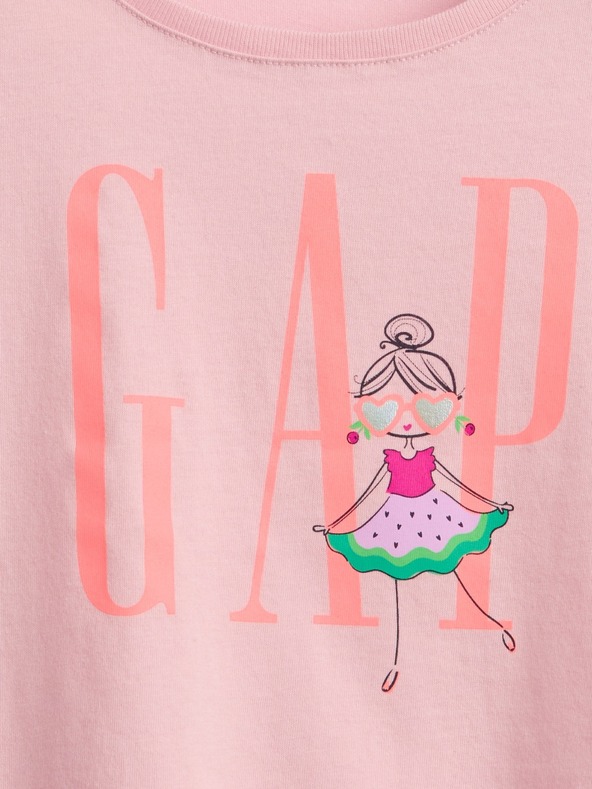 GAP Baby tričko s logem Gap