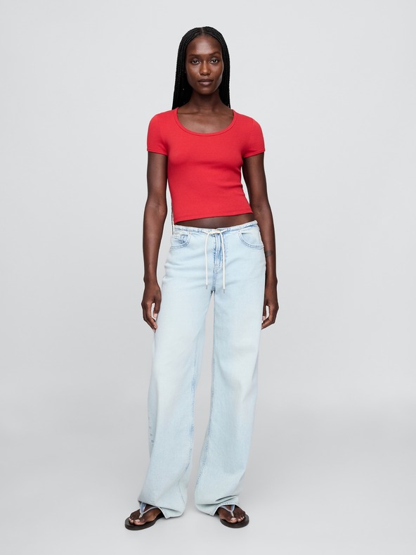 GAP Crop tričko Americana GAP