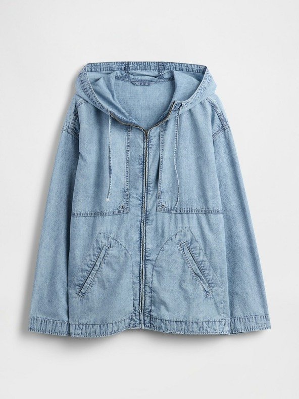 GAP Džínová oversize bunda Ripstop GAP
