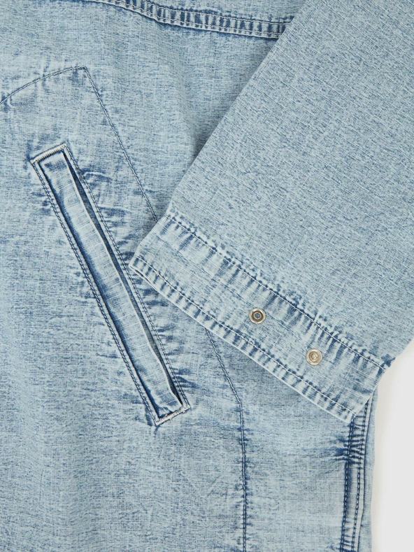 GAP Džínová oversize bunda Ripstop GAP