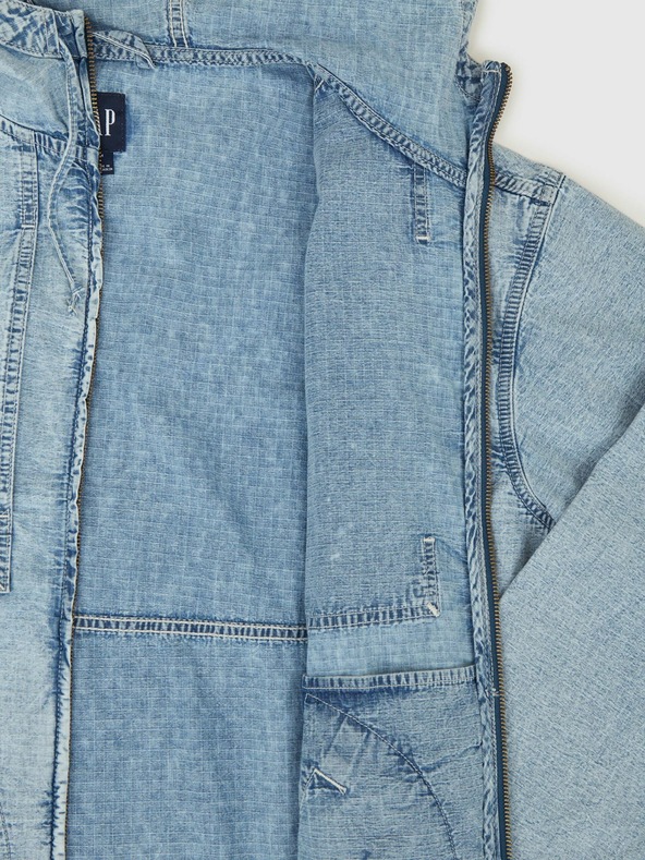 GAP Džínová oversize bunda Ripstop GAP