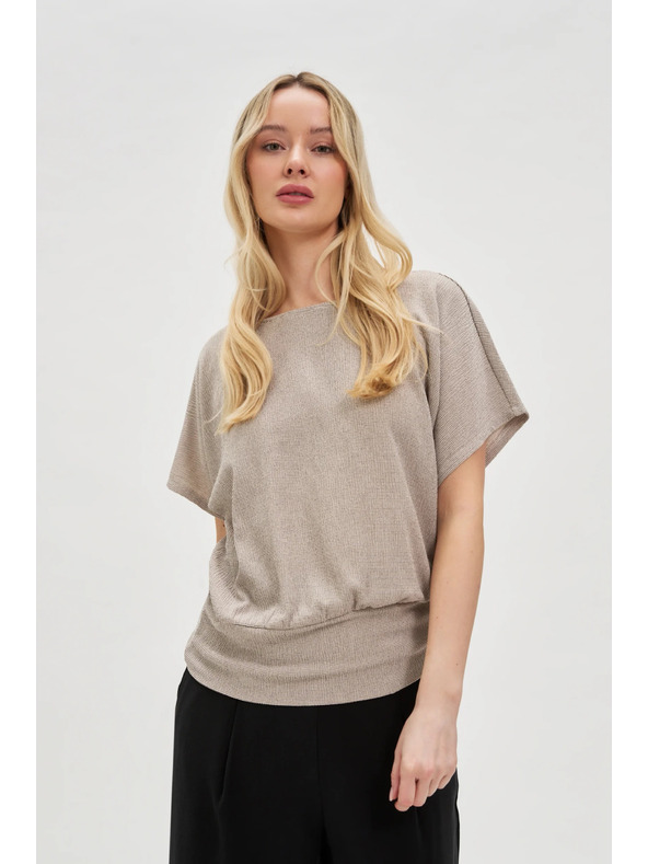 Moodo Béžová dámské tričko Moodo