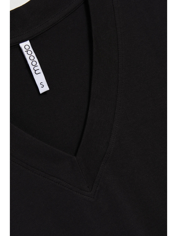 Moodo Černá dámské tričko Moodo