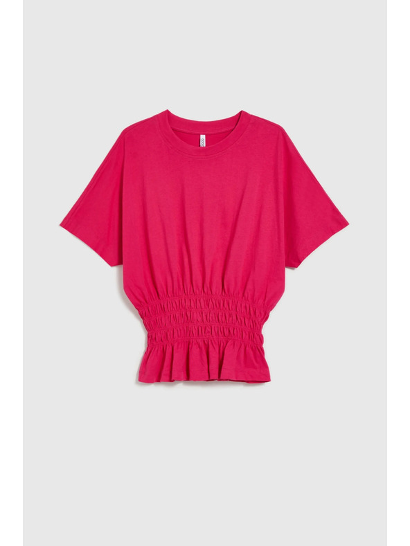 Moodo Fuchsiové dámské tričko Moodo