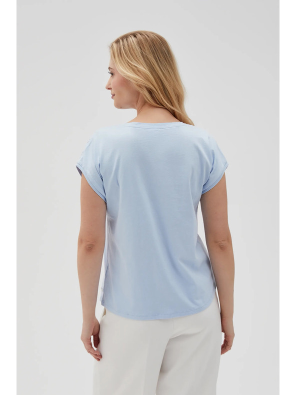Moodo Světle modré dámské tričko Moodo