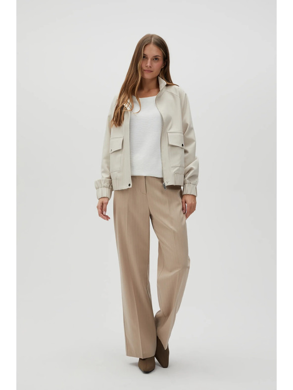 Moodo Světle béžová dámská bunda