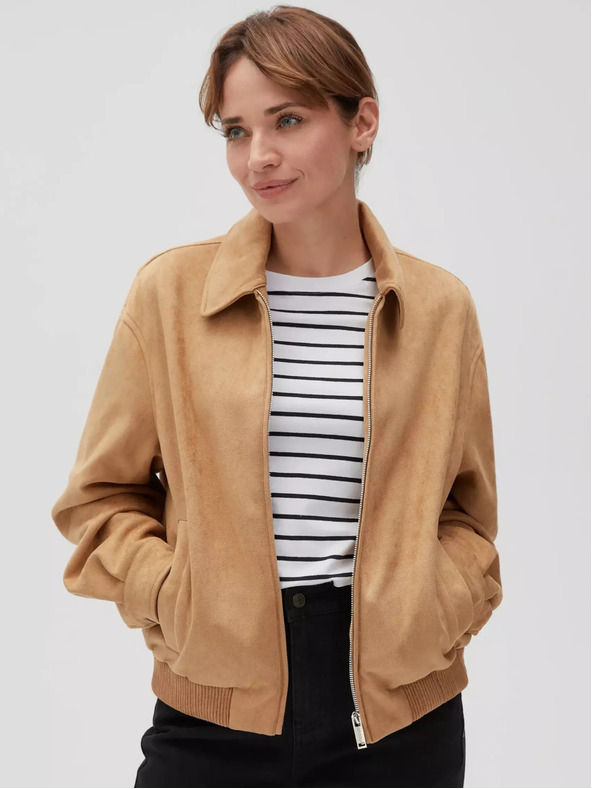 Moodo Béžová dámská bunda