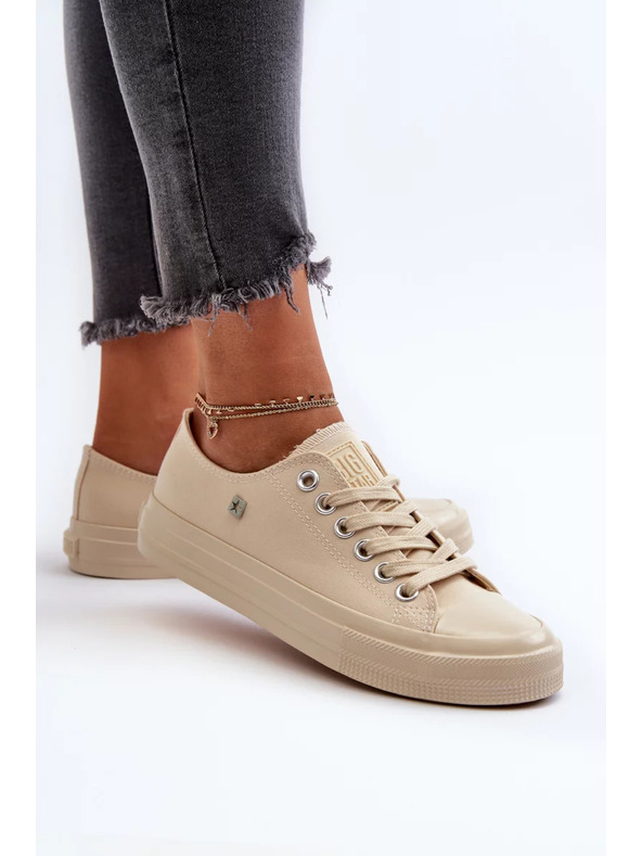 BIG STAR SHOES Klasické dámské tenisky Big Star - Béžové