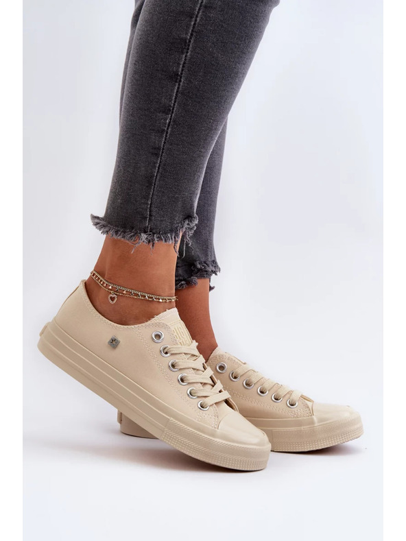 BIG STAR SHOES Klasické dámské tenisky Big Star - Béžové