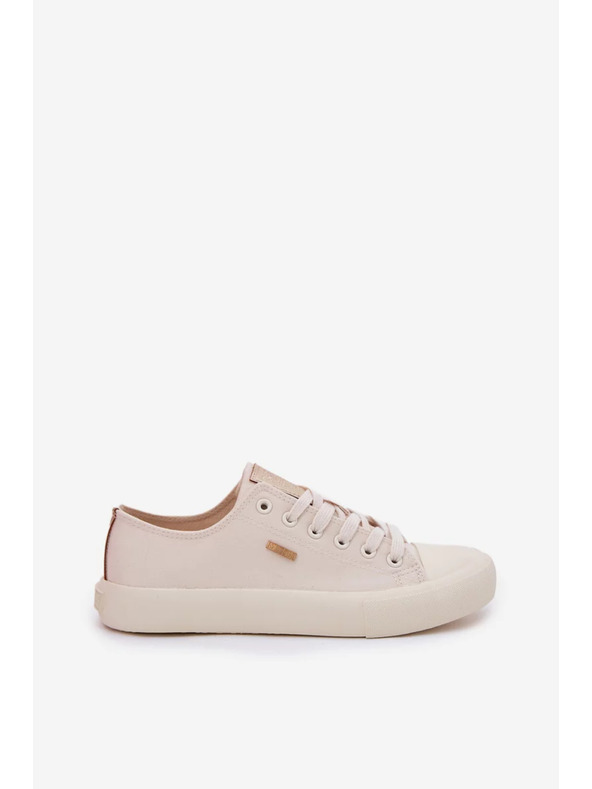 BIG STAR SHOES Dámské plátěné tenisky Big Star – béžové
