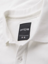 Ombre Clothing Bavlněná polokošile z piké úpletu - krémová