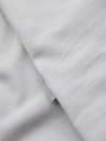 Ombre Clothing Pánské tričko s kontrastními vsadkami a výstřihem do V - světle šedé