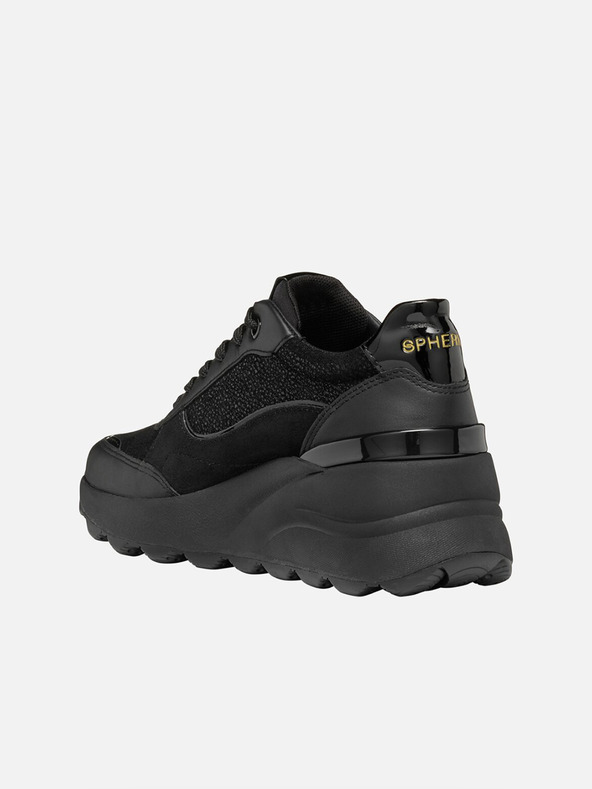 Geox Černé dámské tenisky Geox Spherica EC13