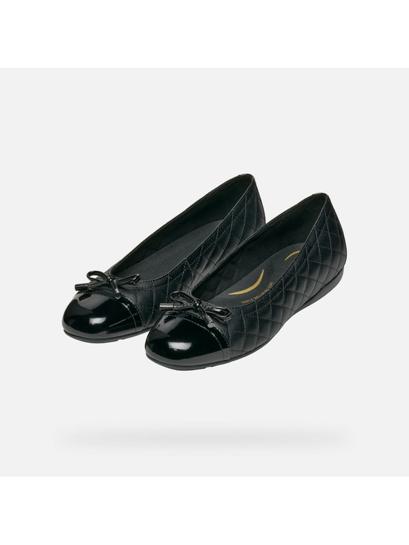 Geox Černé dámské baleríny Geox Annytah