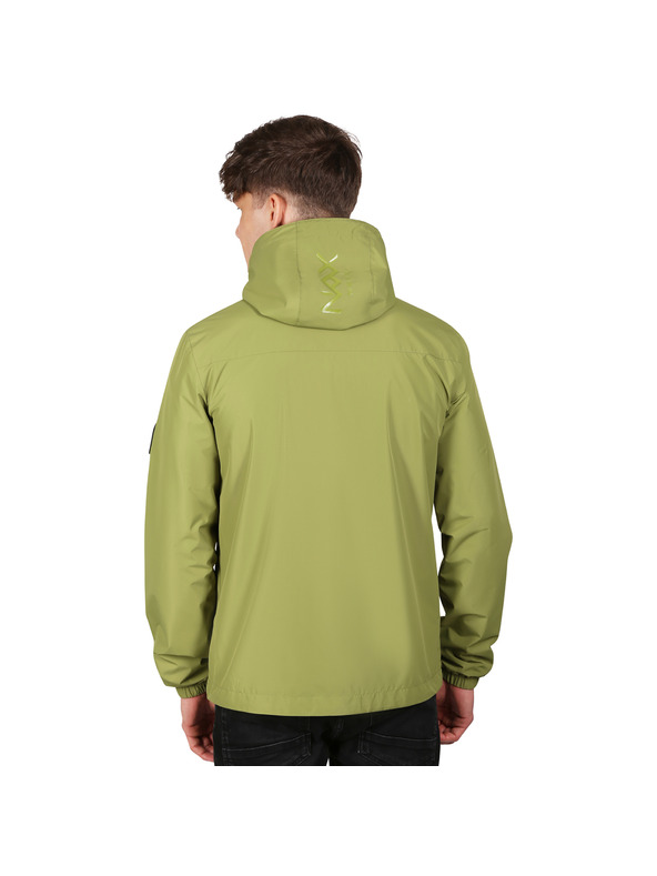 NAX Pánská bunda s ptx membránou nax NAX IKEL turtle green