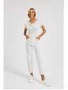 Moodo Dámské jeans Moodo – off white