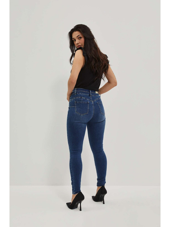 Moodo Dámské jeans Moodo – tmavě námořnická