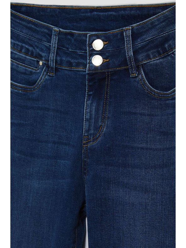 Moodo Dámské jeans Moodo – tmavě námořnická