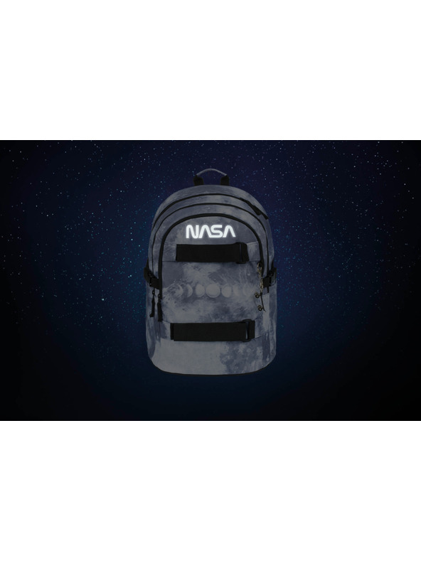 BAAGL  BAAGL 3 SET Skate NASA Grey: batoh, penál, sáček