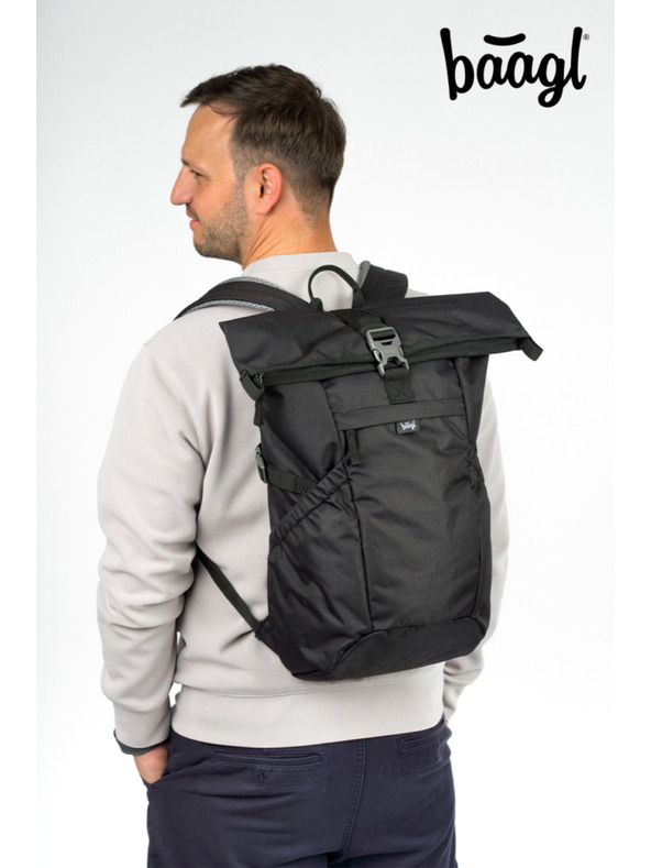 BAAGL  BAAGL Batoh Roll Black GRS