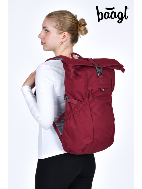 BAAGL  BAAGL Batoh Roll Burgundy GRS