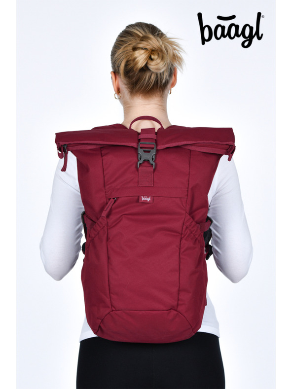 BAAGL  BAAGL Batoh Roll Burgundy GRS
