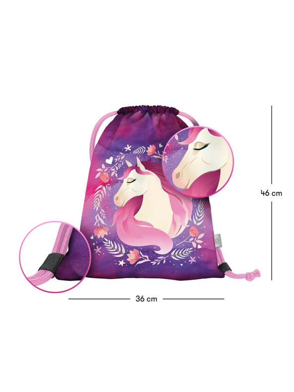 BAAGL  BAAGL SET 3 Zippy plus Kůň: aktovka, penál, sáček