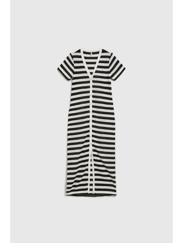 Moodo Pruhované šaty