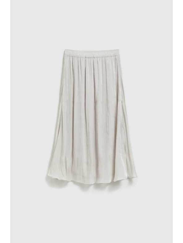 Moodo Šedá plisovaná sukně