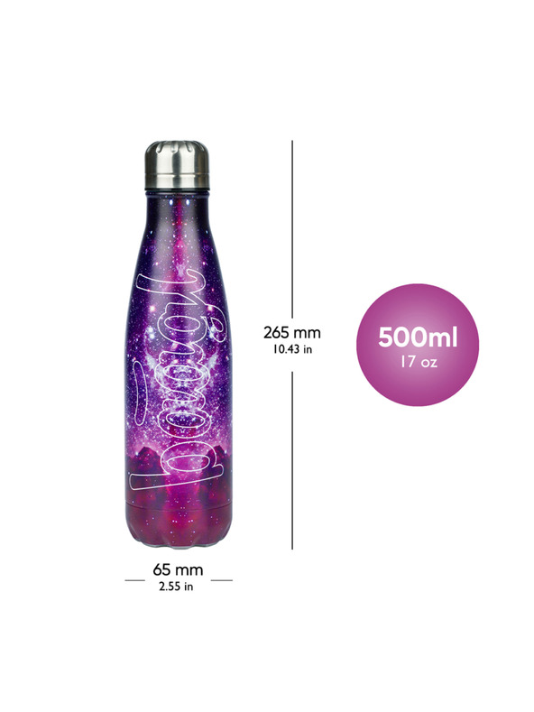 BAAGL  BAAGL Termoláhev s kovovým víčkem Galaxy, 500 ml