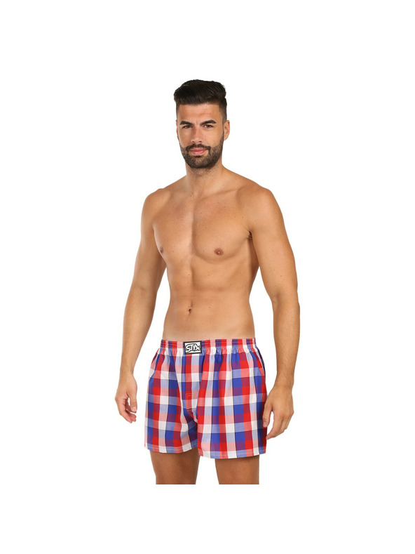 Styx Pánské trenky Styx klasická guma vícebarevné