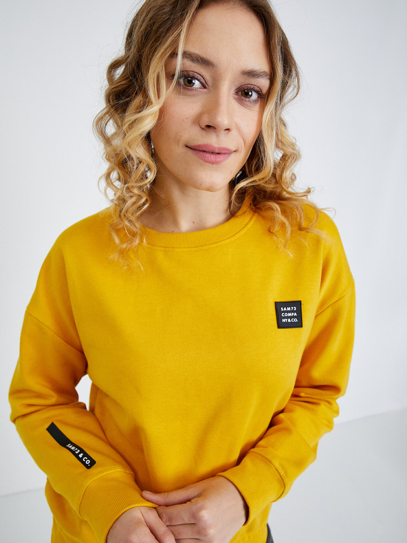 Sam 73 Žlutá dámská mikina SAM 73 Rodven