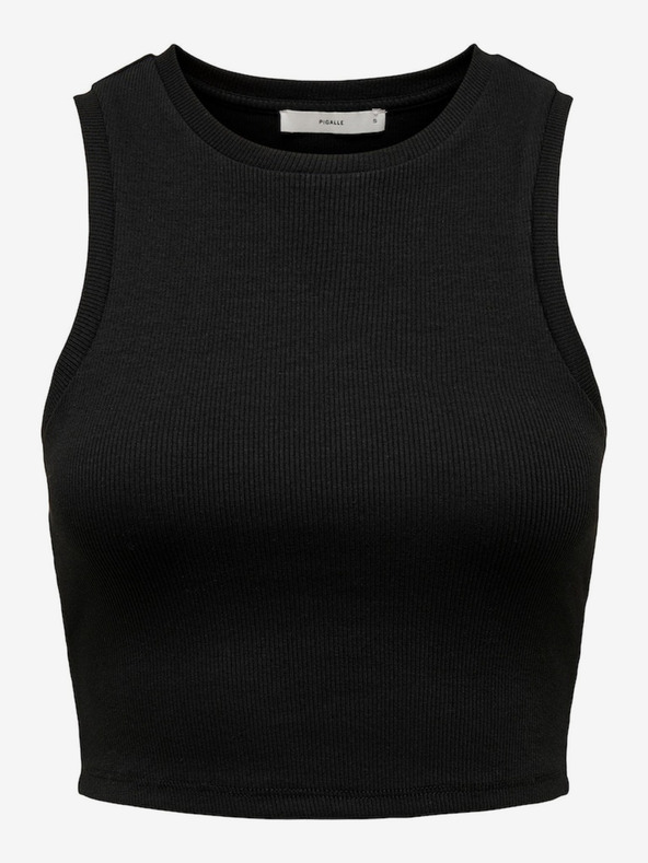 ONLY Černé dámské crop top tílko ONLY Vilma