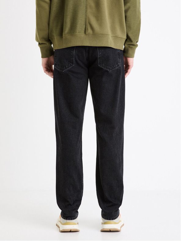 Celio Černé pánské džíny Celio C15 straight Fodroit 30