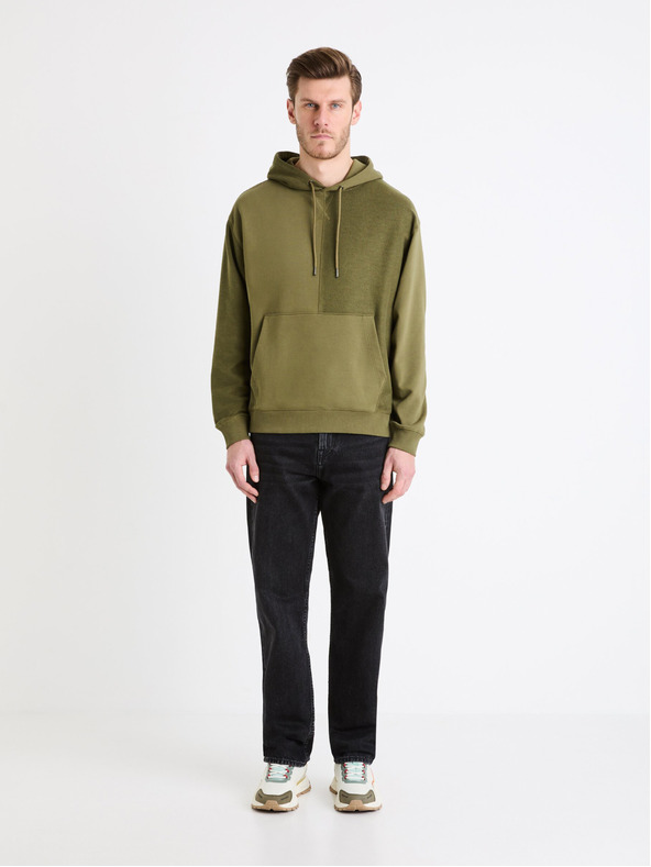 Celio Černé pánské džíny Celio C15 straight Fodroit 30