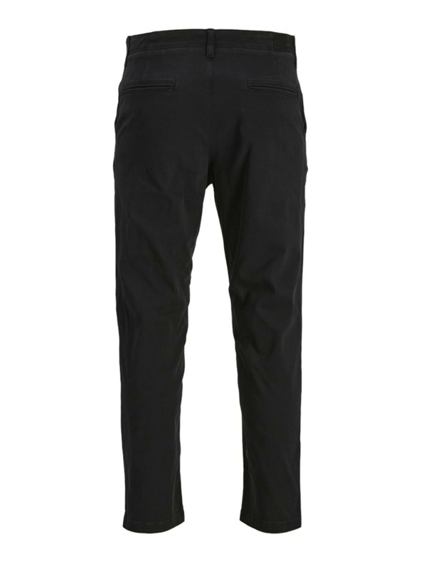 Jack & Jones Černé pánské kalhoty Jack & Jones Stace