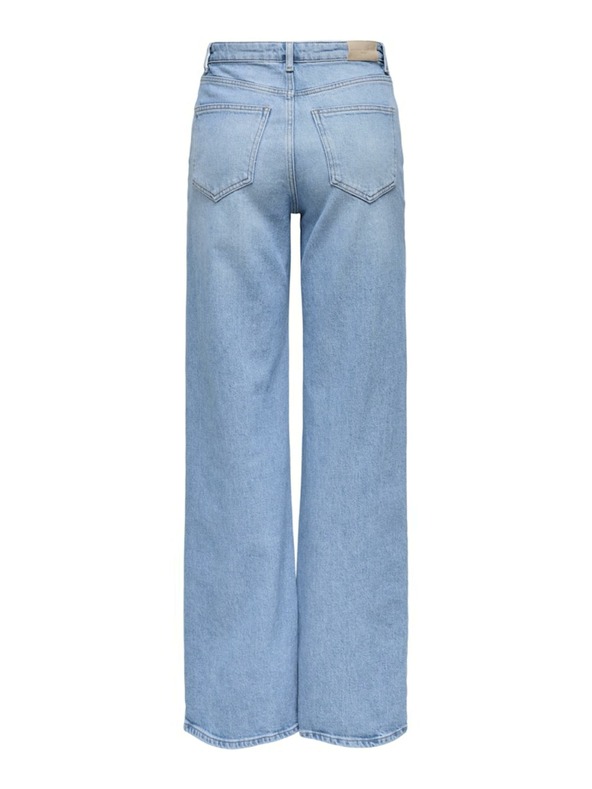 ONLY Světle modré dámské široké džíny ONLY Juicy