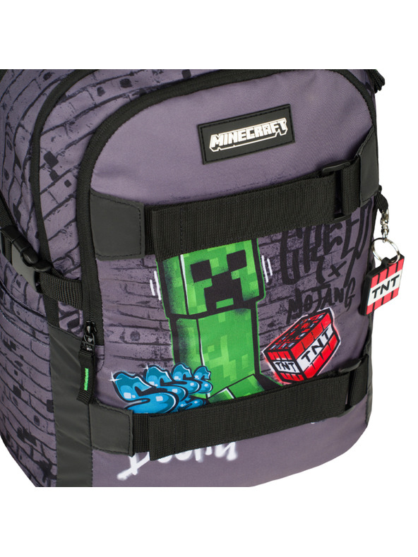 BAAGL  BAAGL Školní batoh Skate Minecraft TNT