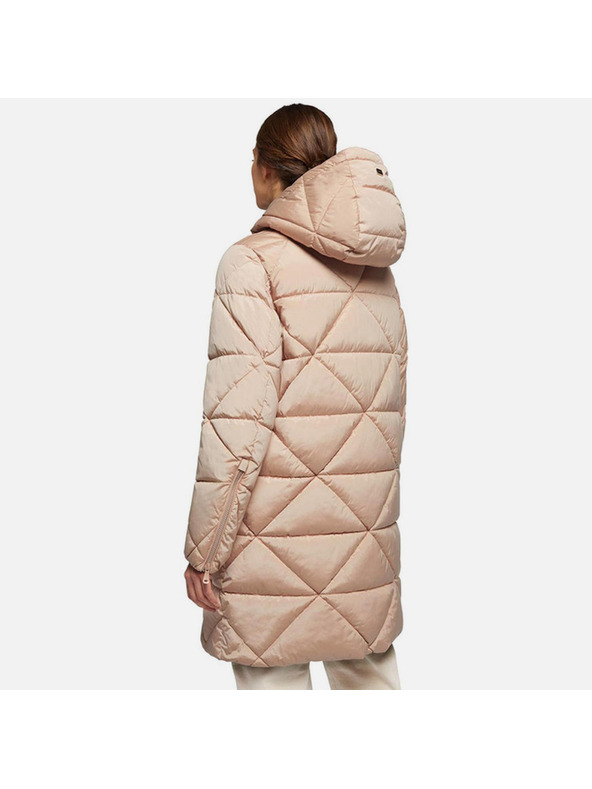 Geox Růžová dámská parka Geox Allenie