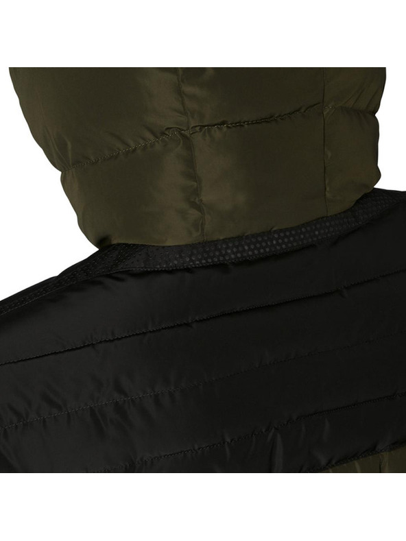 Geox Tmavě zelená pánská bunda Geox Magnete Hoojkt