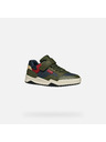 Geox Khaki chlapecké tenisky Geox Perth